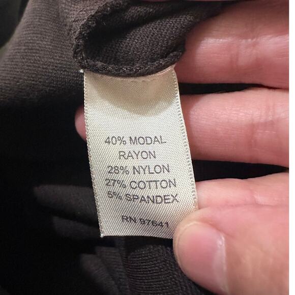 J. Jill Stretch Straight Leg Ankle Pants Java Brown Wardrobe Basic NWT size 12 - Picture 4 of 9